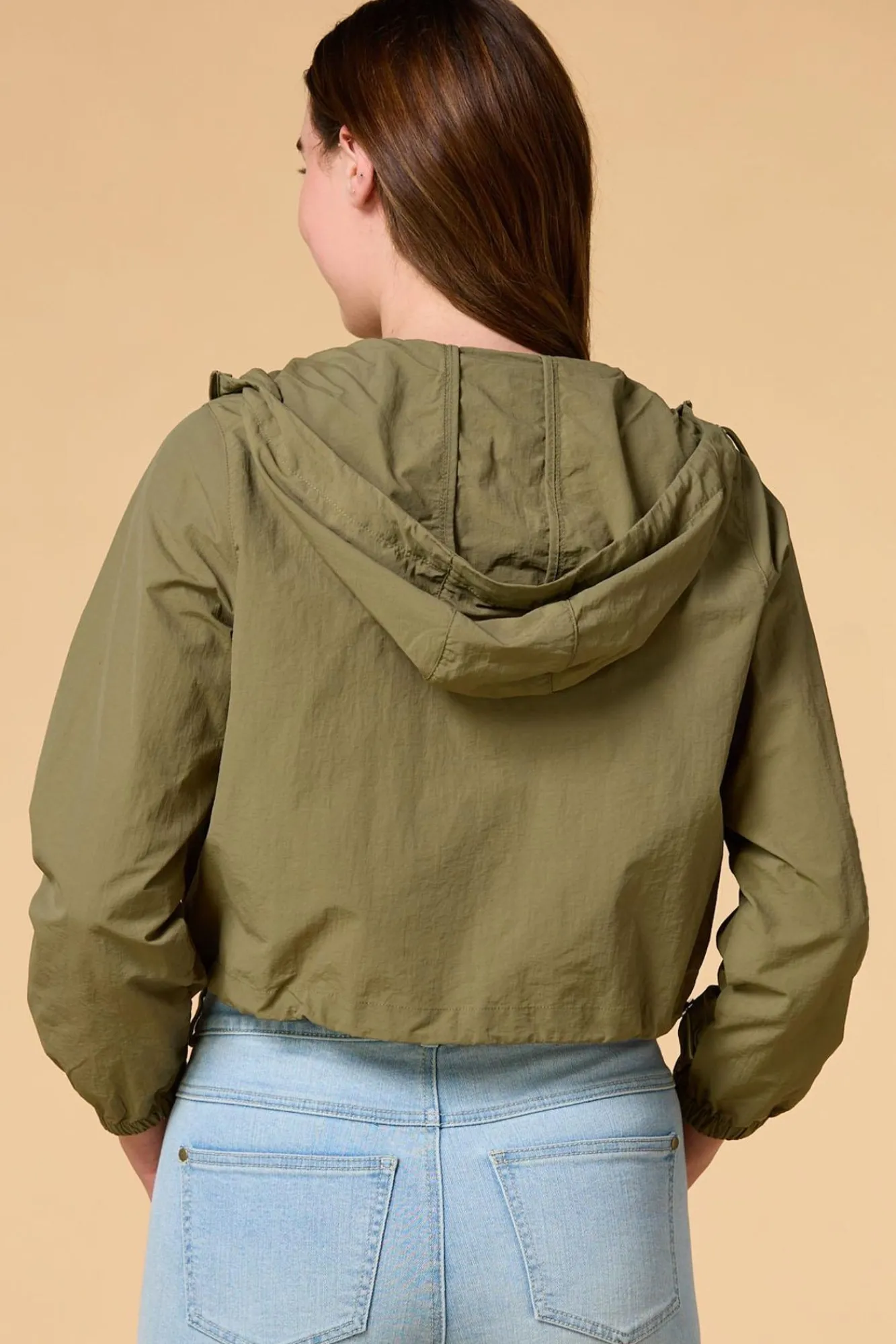 Women Versona Army Brat Jacket