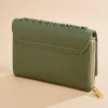 Women Versona Basket Weave Crossbody