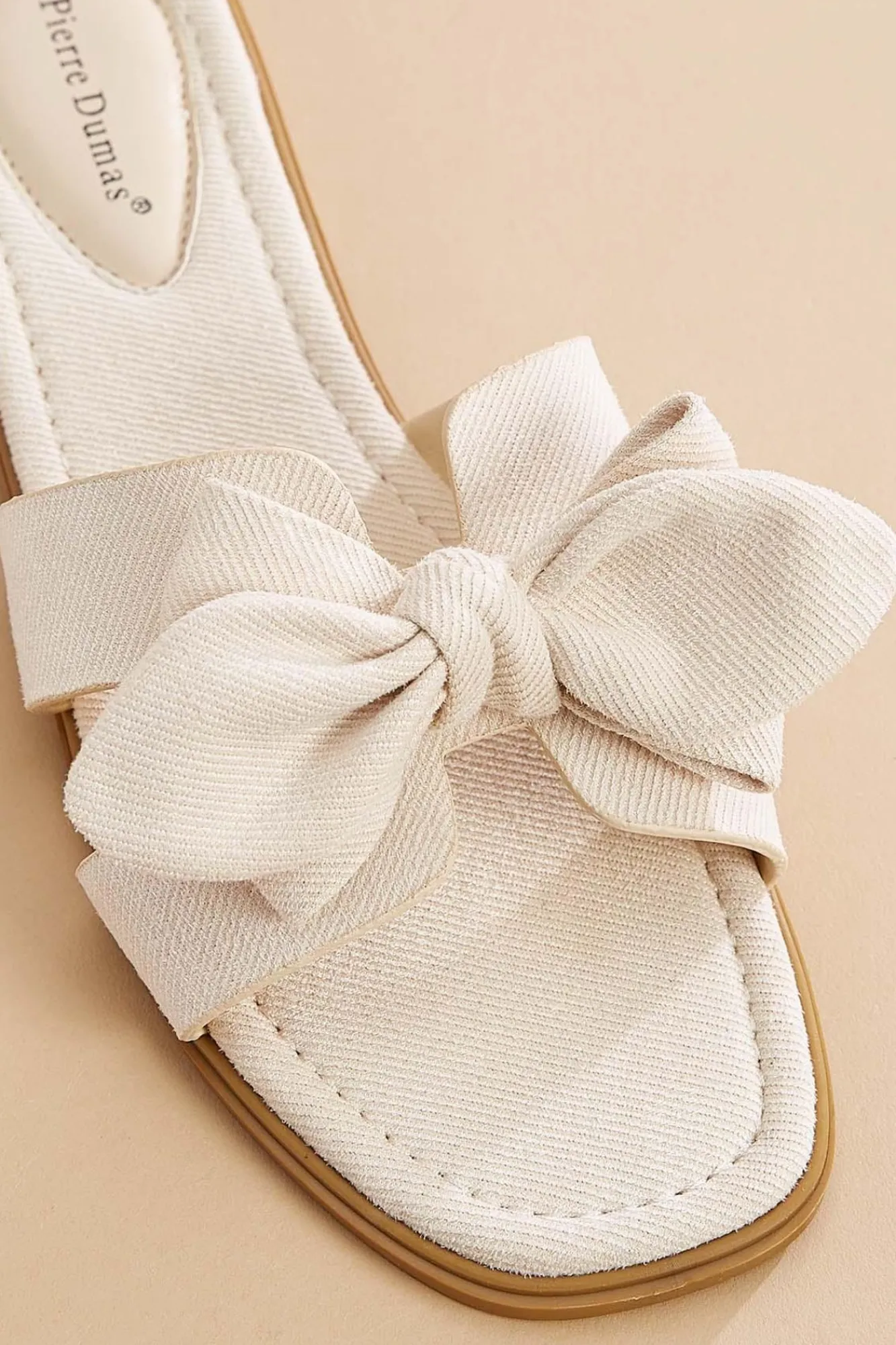 Women Versona Bow Band Slides