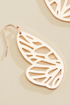 Women Versona Butterfly Wing Earrings