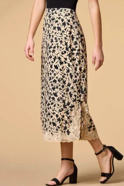 Women Versona Casting Shadows Midi Skirt