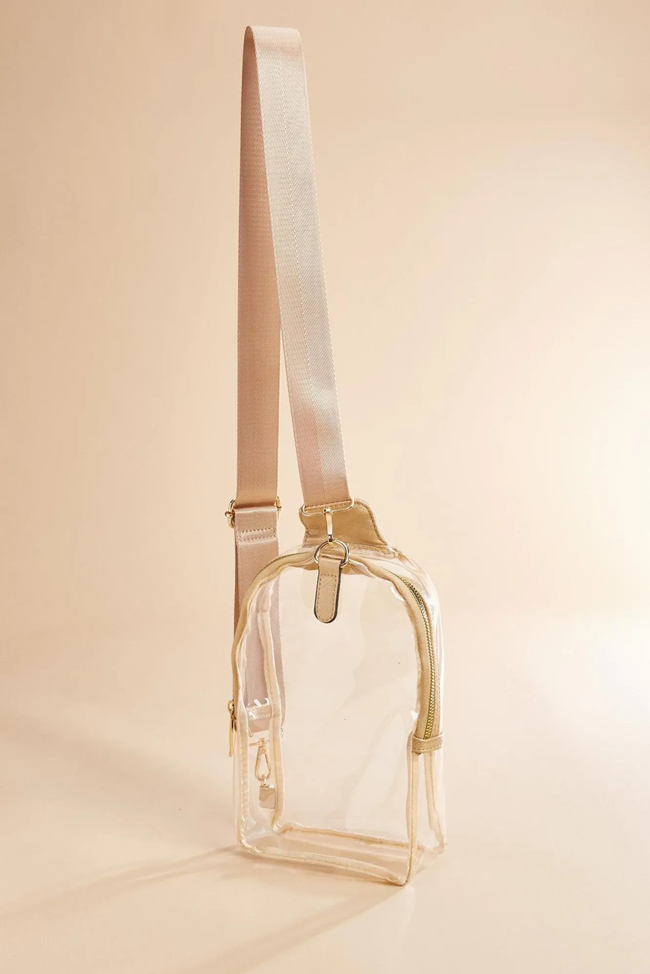 Women Versona Clear Guitar Strap Sling Bag