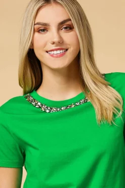Women Versona Clover Blooms Tee