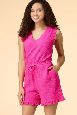 Women Versona Crinkle In Time Romper