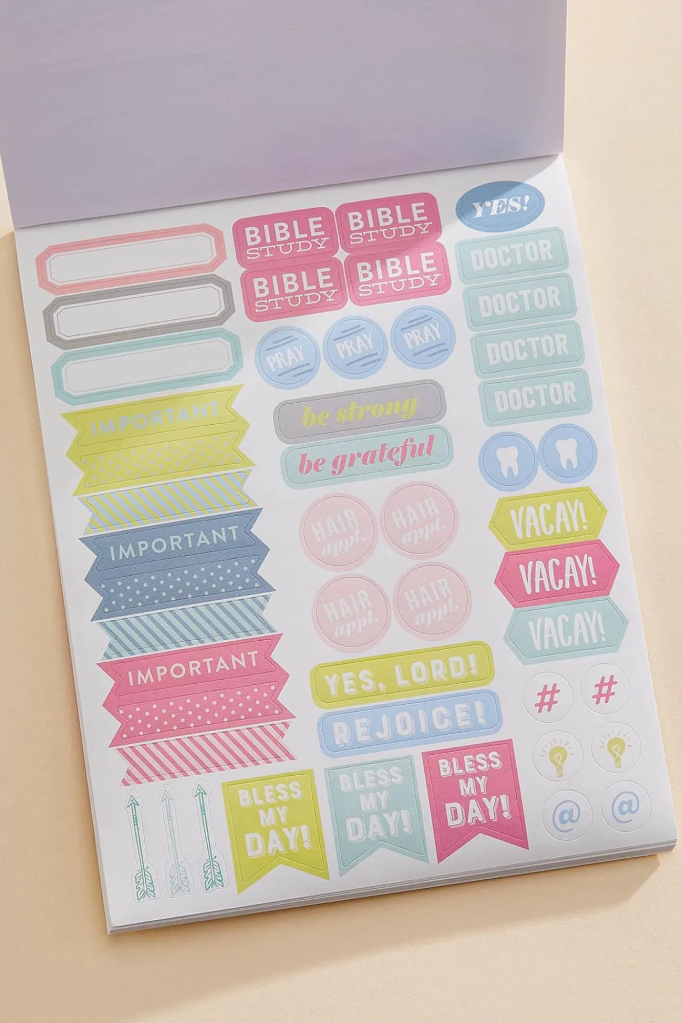 Women Versona Cross Prayer Stickers