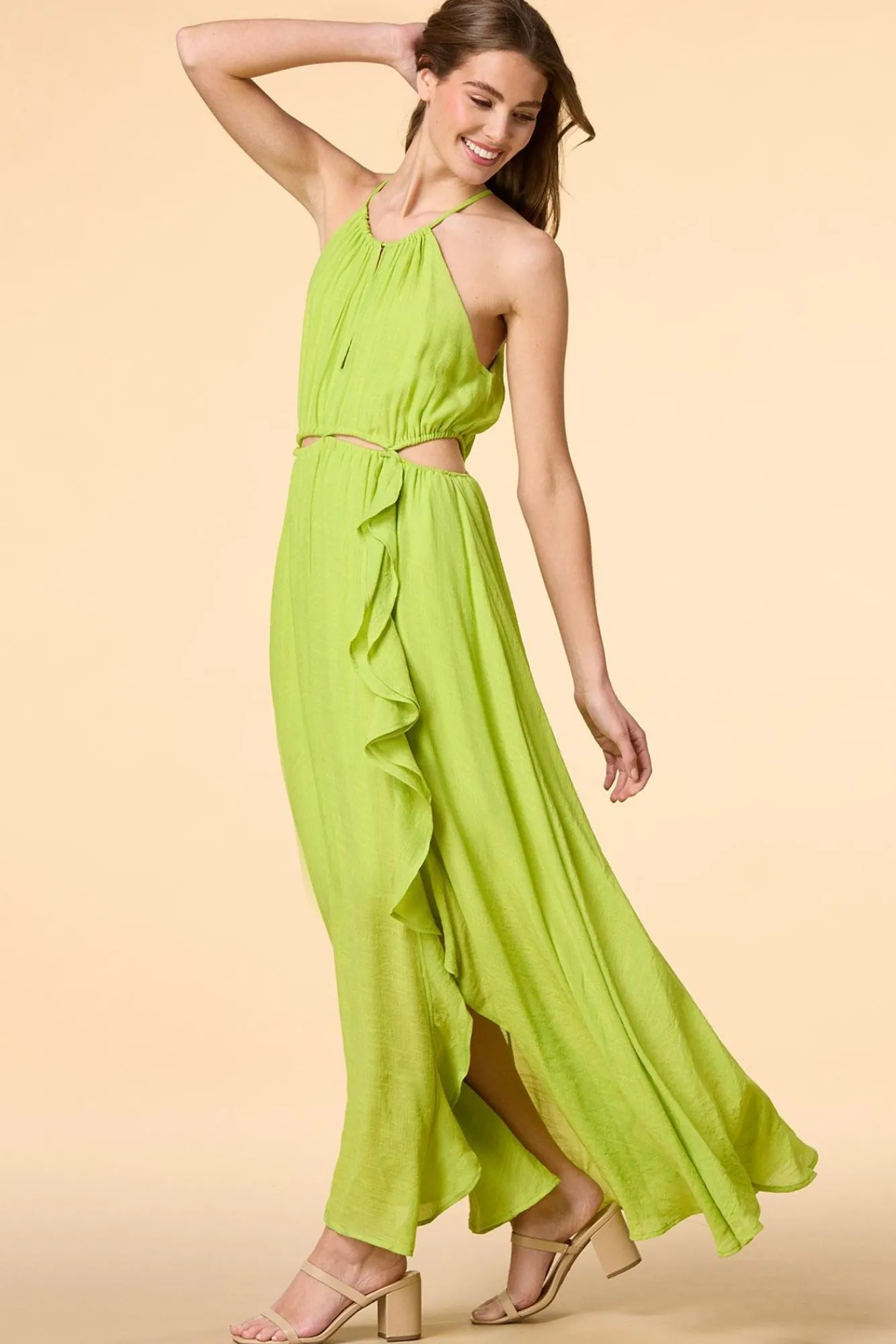 Women Versona Cut It Out Maxi Dress