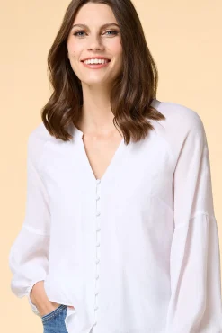 Women Versona Cute As A Button Top