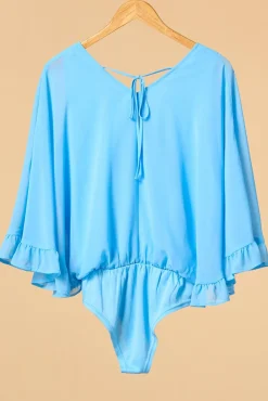 Women Versona Divine Intervention Bodysuitblue