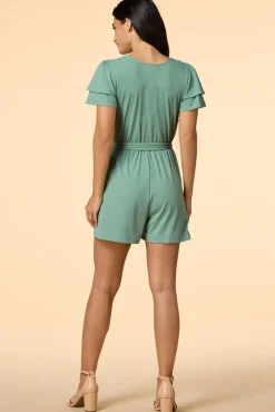 Women Versona Eucalyptus Tree Romper