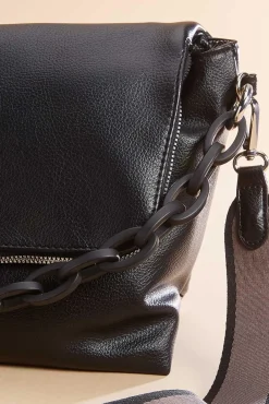 Women Versona Faux Leather Chain Crossbody