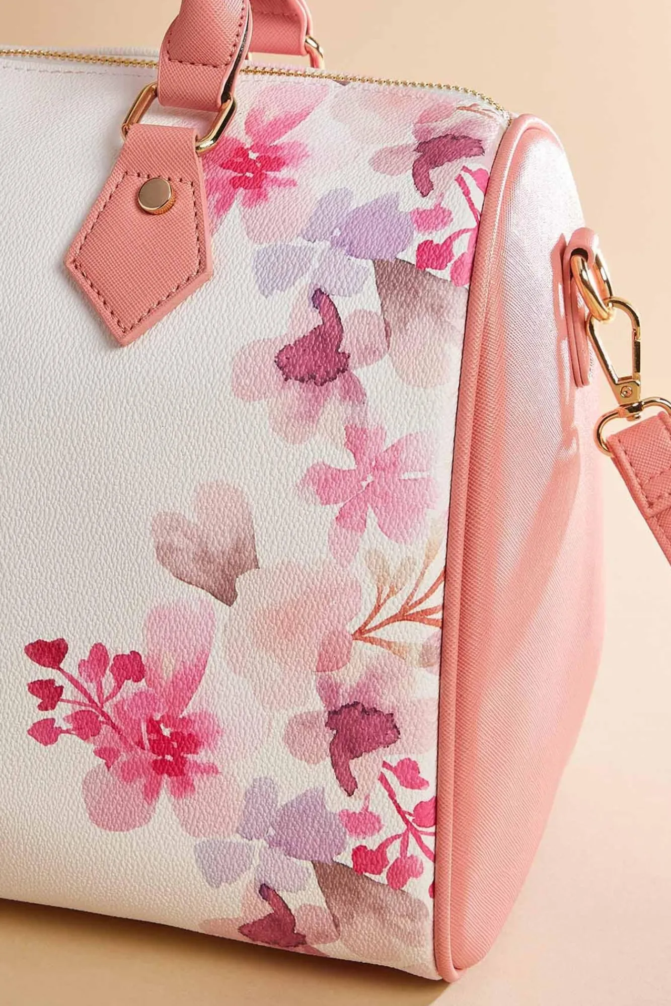 Women Versona Faux Leather Floral Bag Set