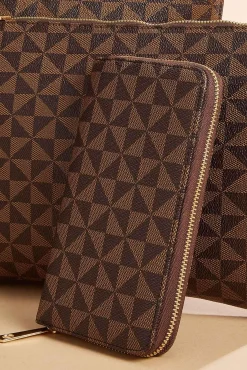 Women Versona Faux Leather Printed Bag Set