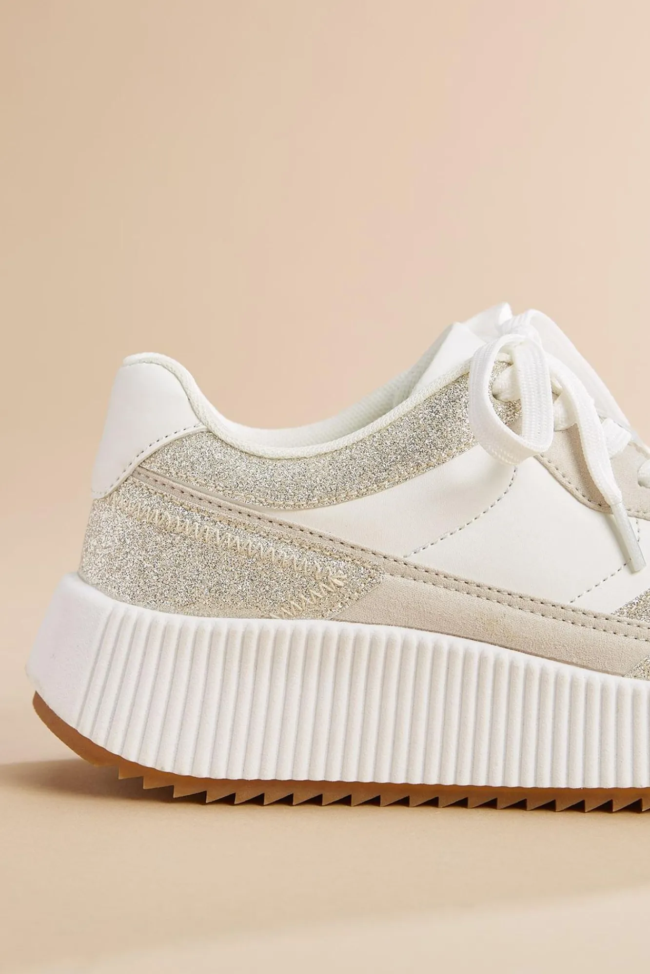 Women Versona Glitter Panel Sneakers