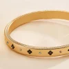 Women Versona Gold Embellished Bangle Bracelet Set