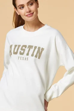 Women Versona Graphic Girl Sweatshirt
