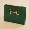 Women Versona Green Horsebit Wallet