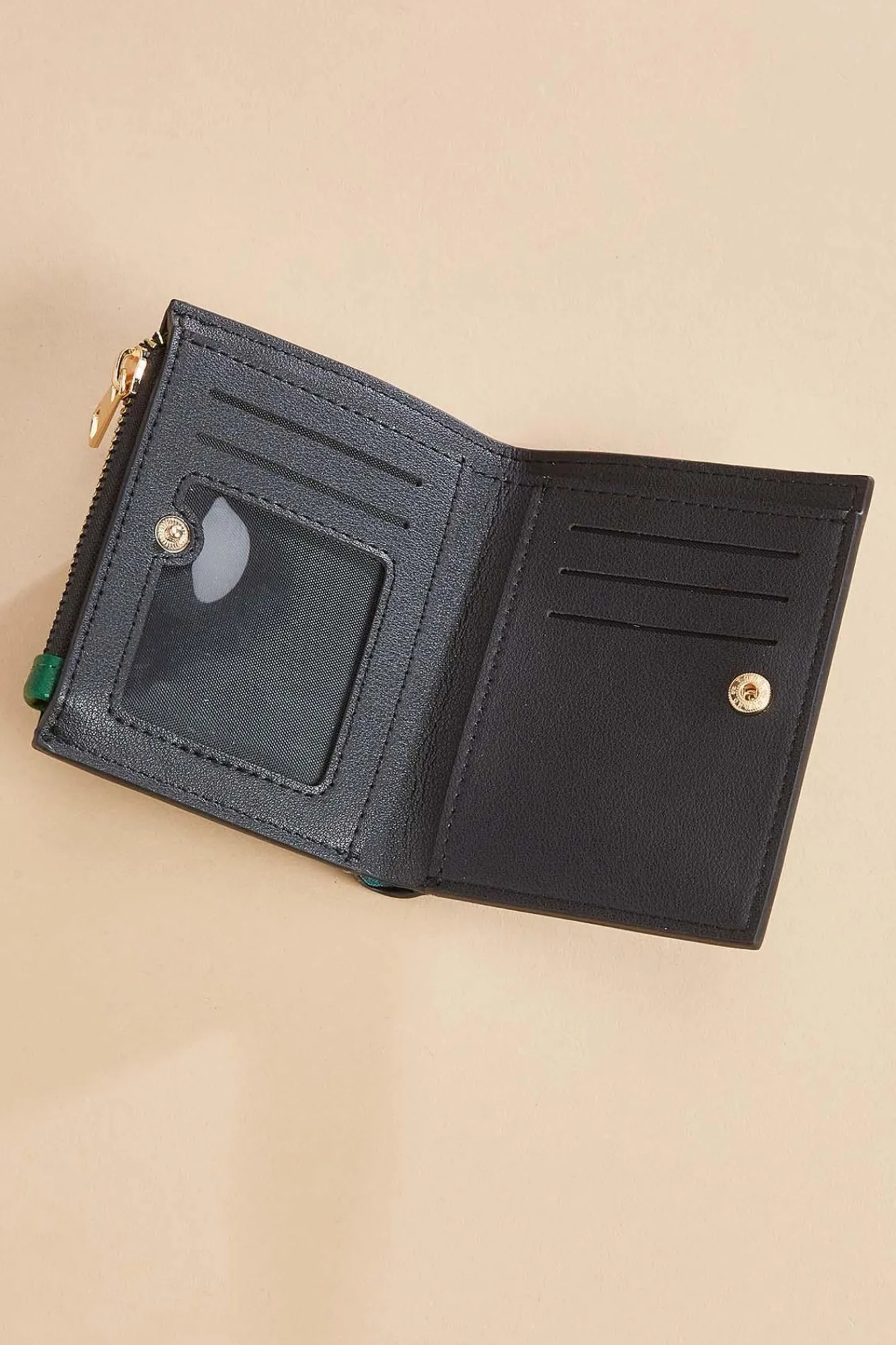 Women Versona Green Horsebit Wallet