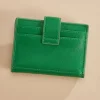 Women Versona Green Snap Wallet