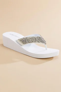 Women Versona Iridescent Embellished Sandals