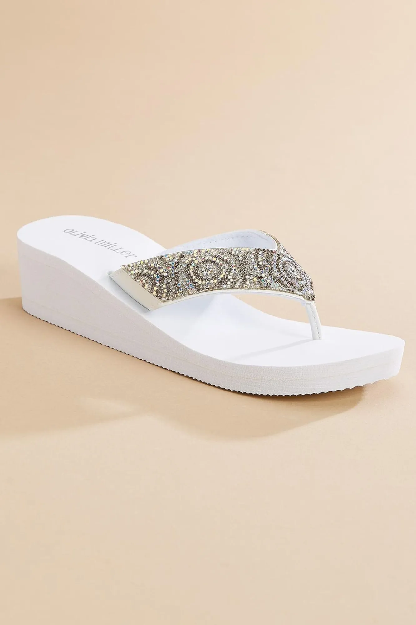 Women Versona Iridescent Embellished Sandals