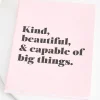 Women Versona Kind And Beautiful Journal