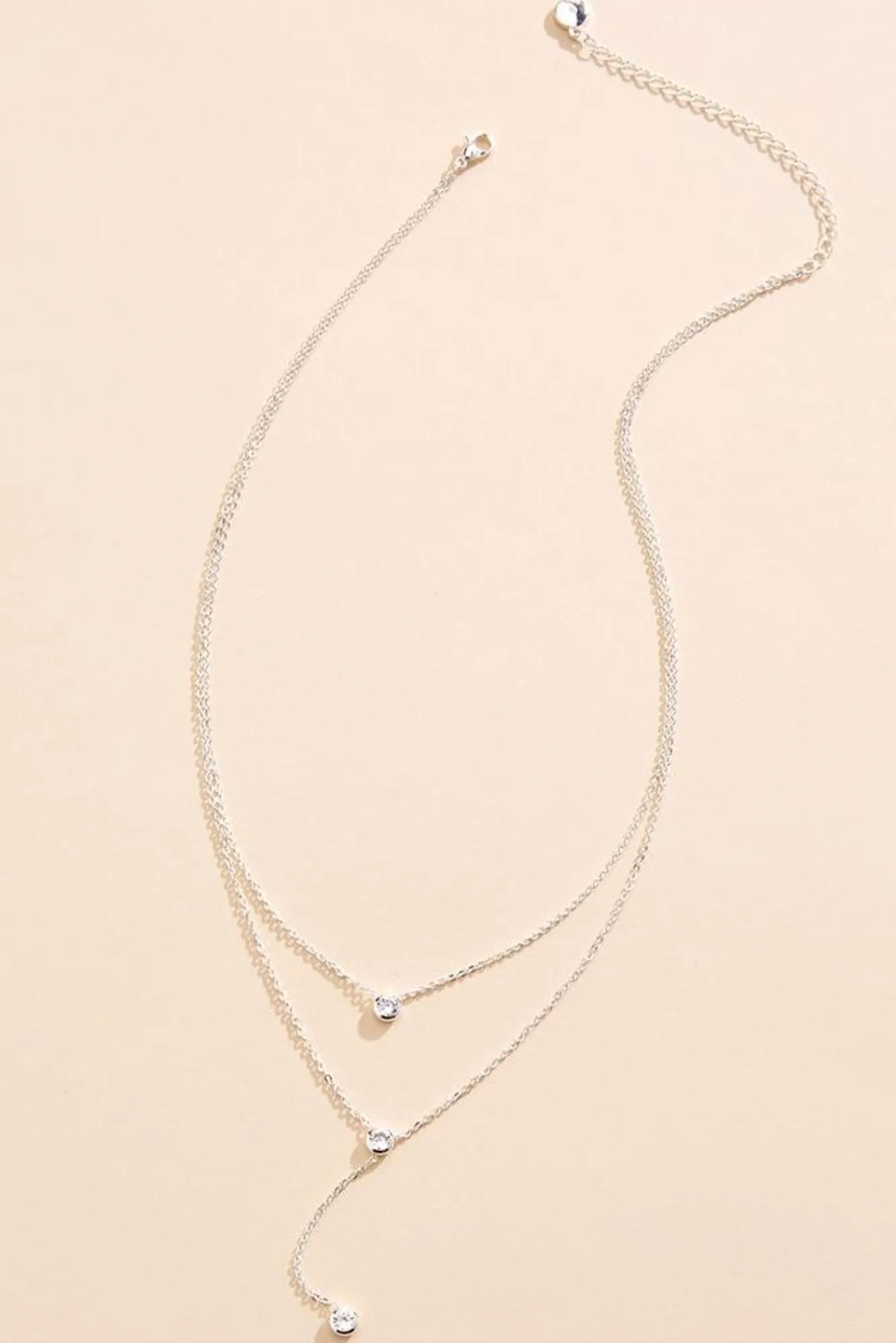 Women Versona Layered Bezel Necklace