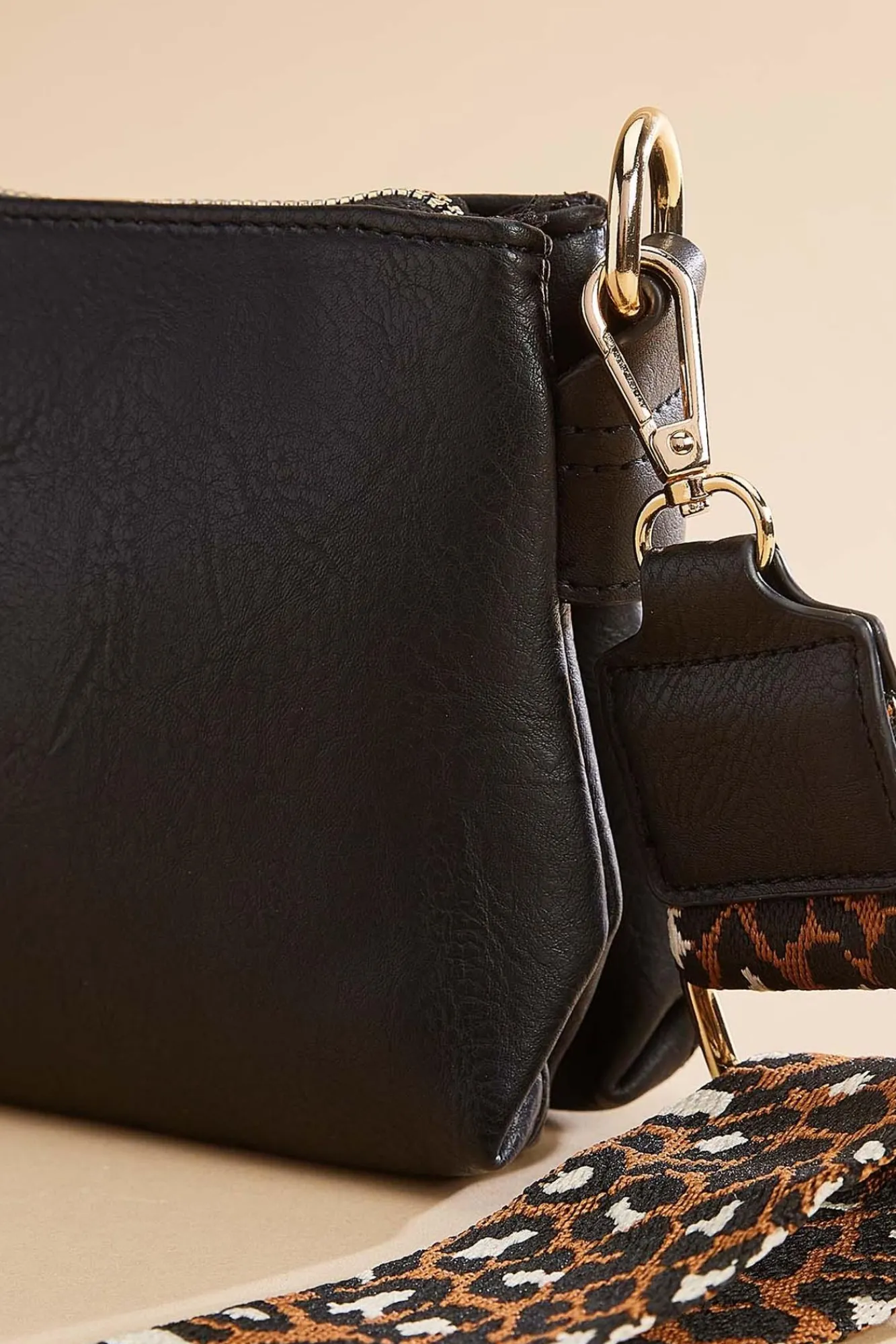 Women Versona Leopard Strap Crossbody