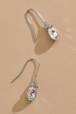 Women Versona Lets Be Clear Cubic Zirconia Earrings