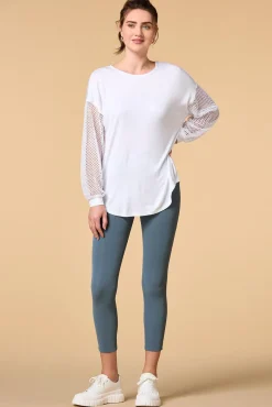 Women Versona Mesh With Me Tunic