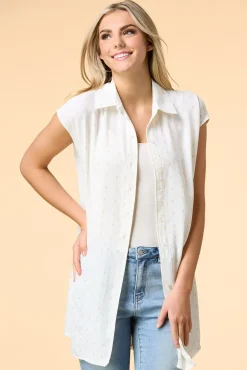 Women Versona Metallic Bond Tunic