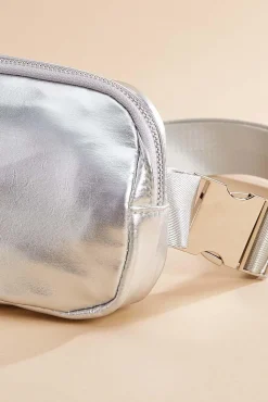 Women Versona Metallic Fanny Pack