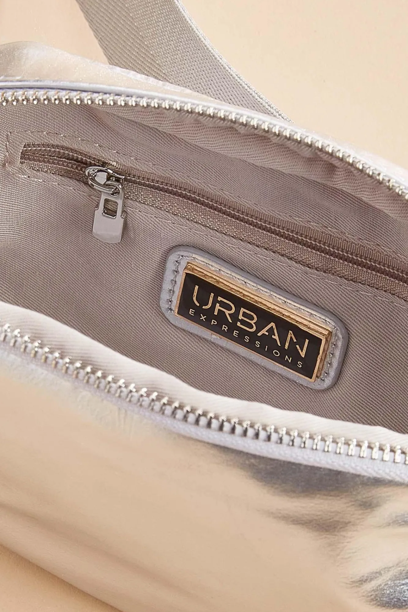Women Versona Metallic Fanny Pack