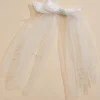 Women Versona Mini Veil Bow