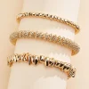 Women Versona Mixed Textured Bead Bracelet Set