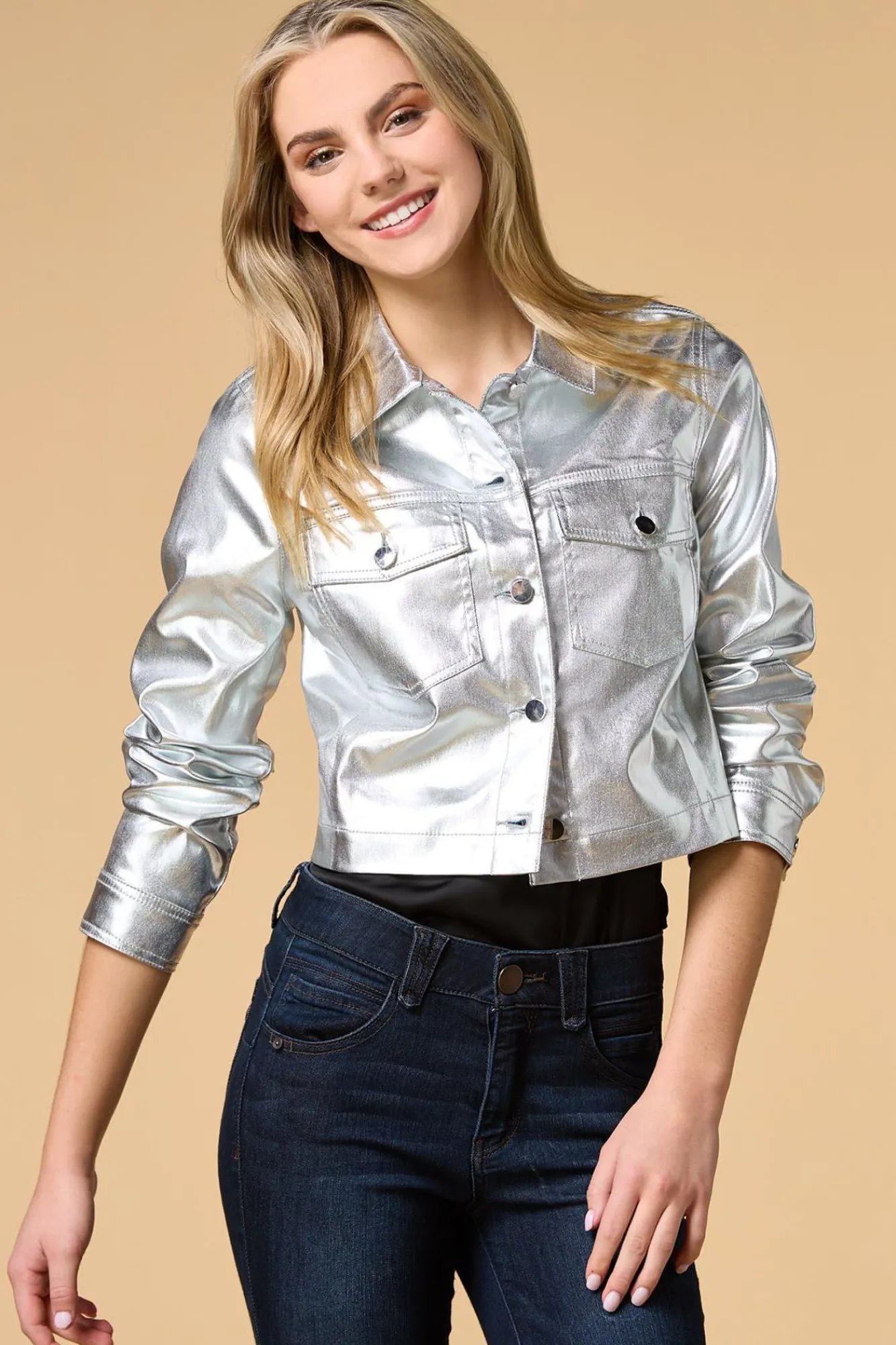 Women Versona No Place Like Chrome Jacket
