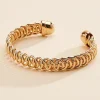 Women Versona Overlapping Circle Cuff Bracelet
