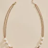 Women Versona Pearl Cluster Necklace