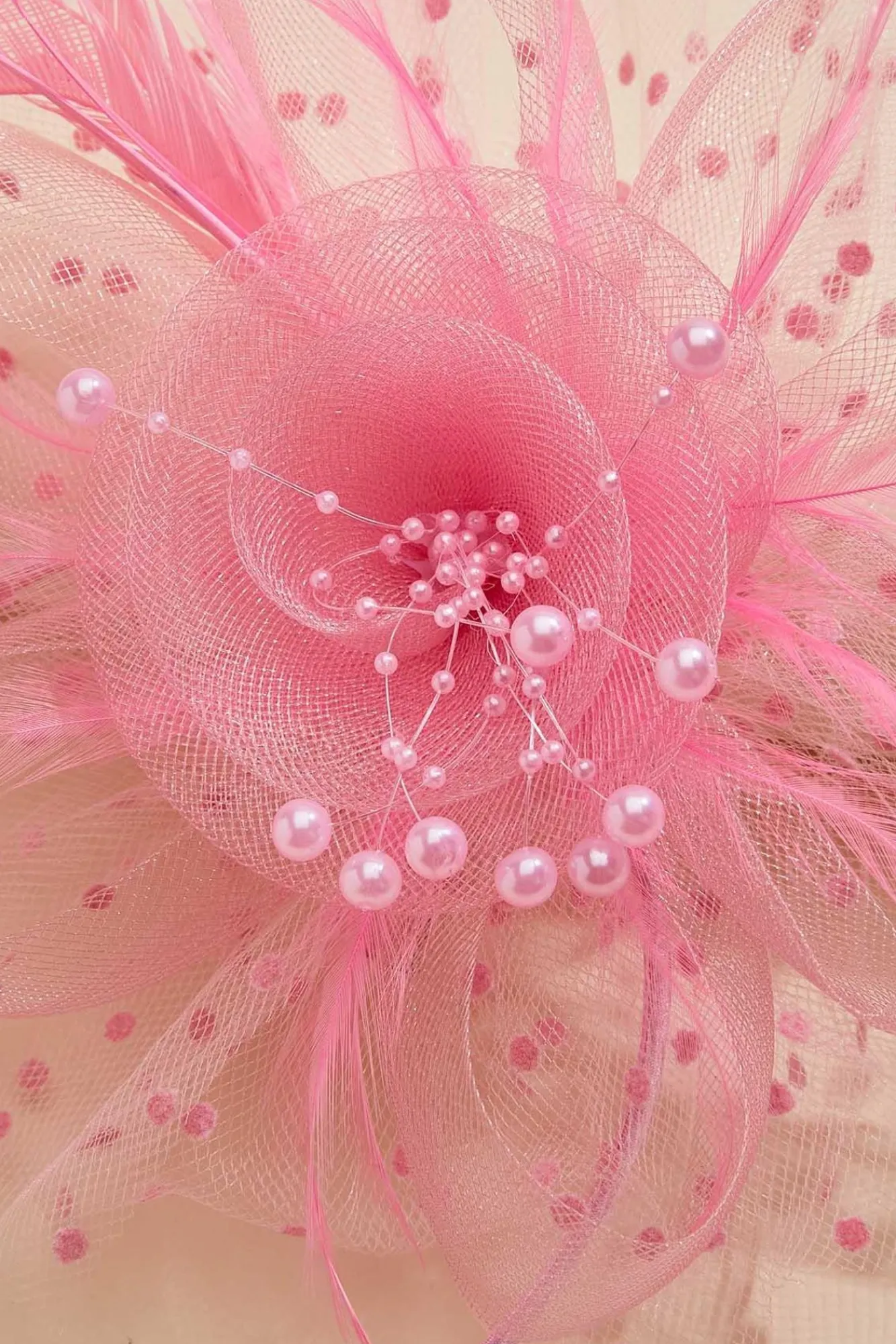 Women Versona Pearl Fascinator