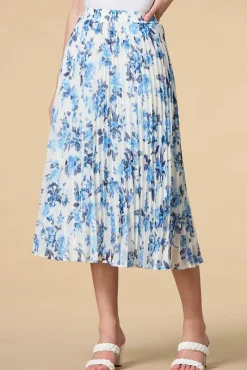 Women Versona Pleat The Heat Midi Skirt