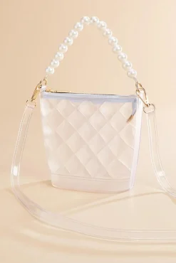Women Versona Quilted Jelly Bucket Bag