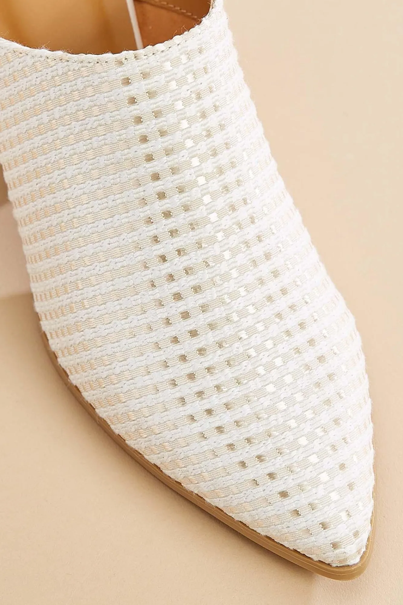Women Versona Raffia Mule Booties