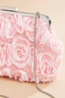 Women Versona Rosette Clutch