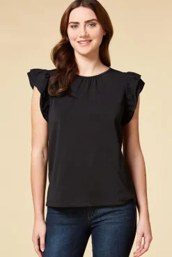 Women Versona Ruff And Ready Top