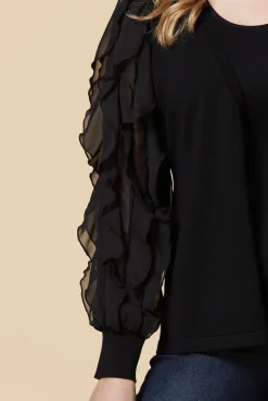 Women Versona Ruff Love Cardigan