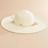 Women Versona Seashells By The Seashore Floppy Hat