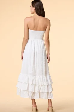 Women Versona Smock Star Maxi Dress