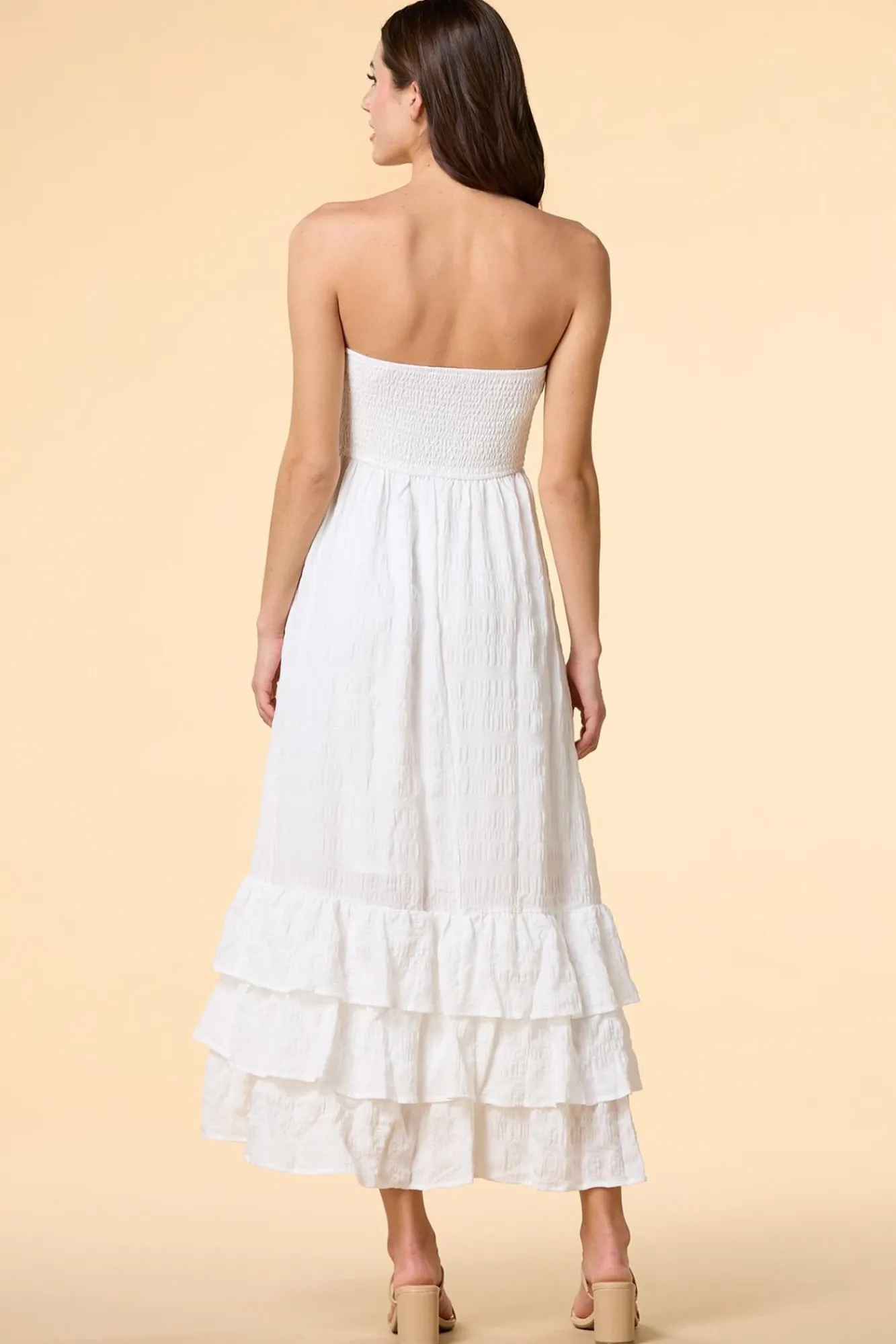 Women Versona Smock Star Maxi Dress