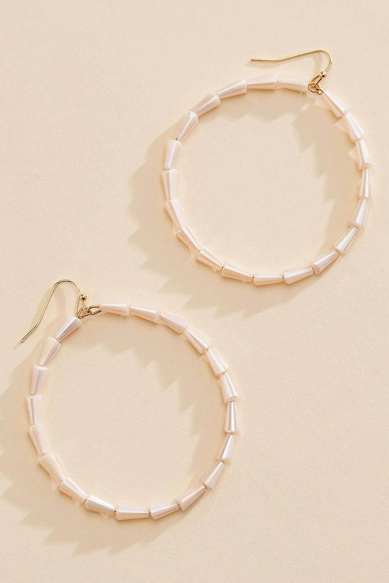 Women Versona Stacked Bead Ring Earrings