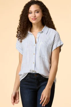 Women Versona Stripe Hype Top