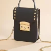 Women Versona Studded Jelly Cellphone Bag